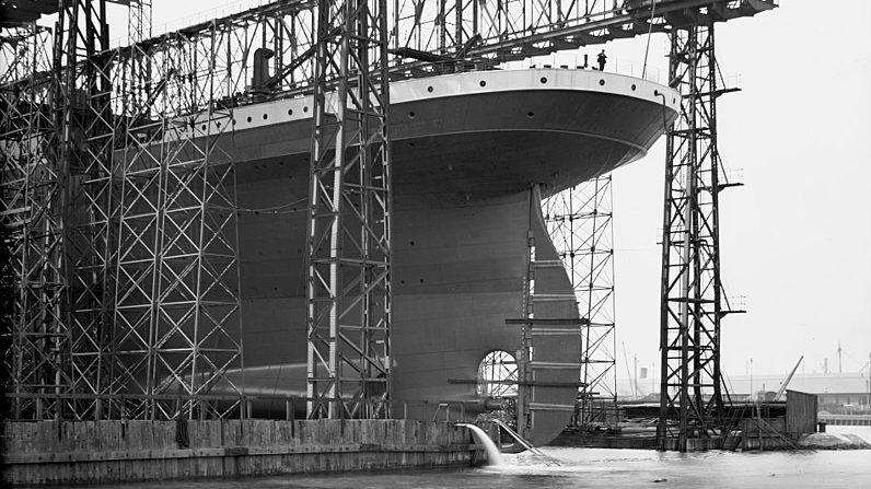 31 de Mayo 1911 botadura del Titanic Wikimedia Commons e1569425646335