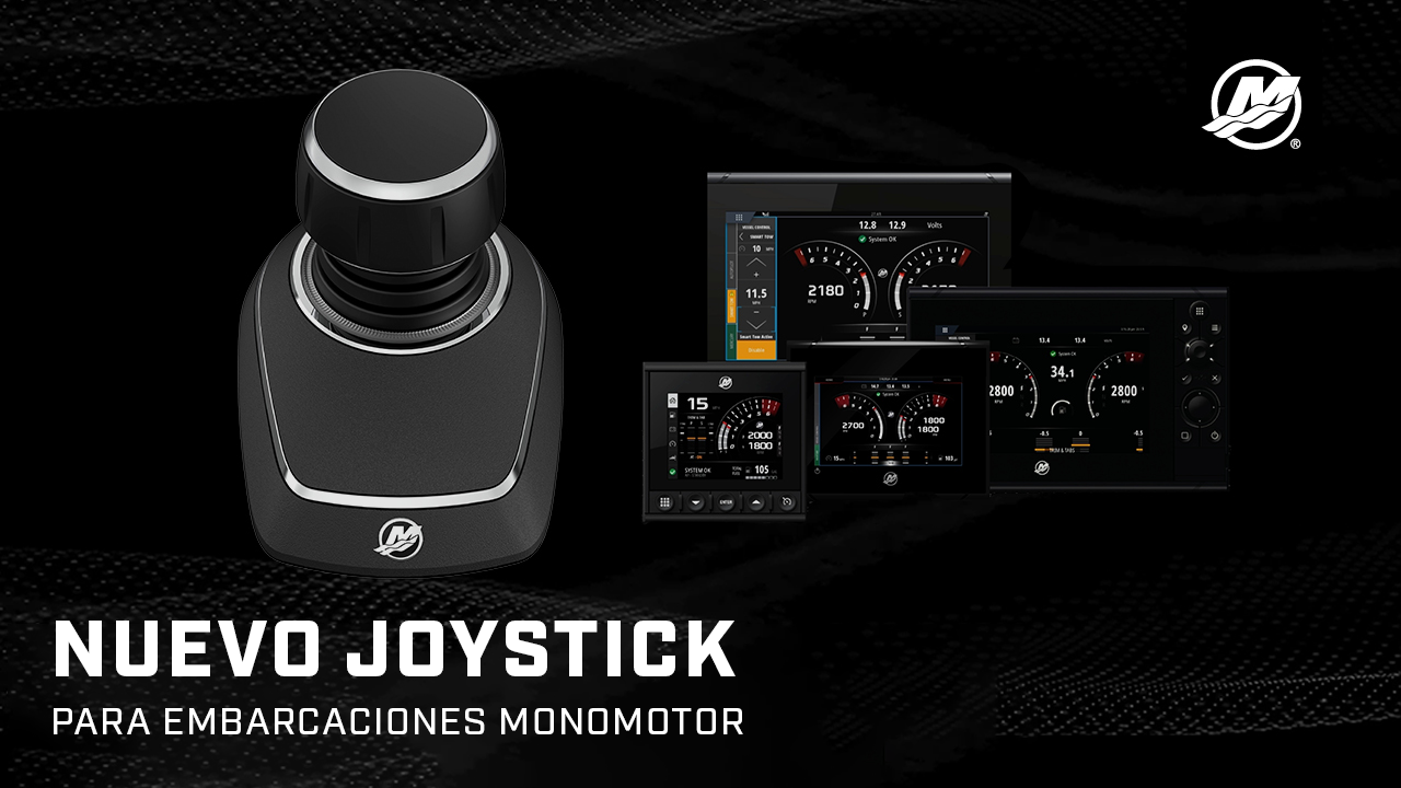Mercury presenta un nuevo Joystick para embarcaciones monomotor