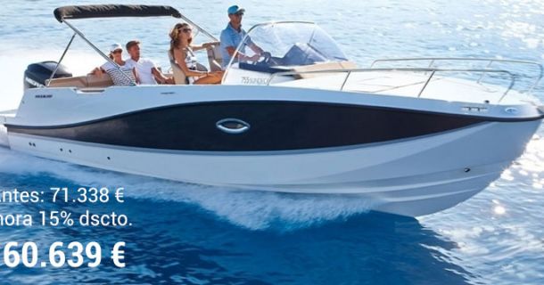¡Ofertón! ¡Quicksilver Activ 755 Sundeck Semi-nueva!