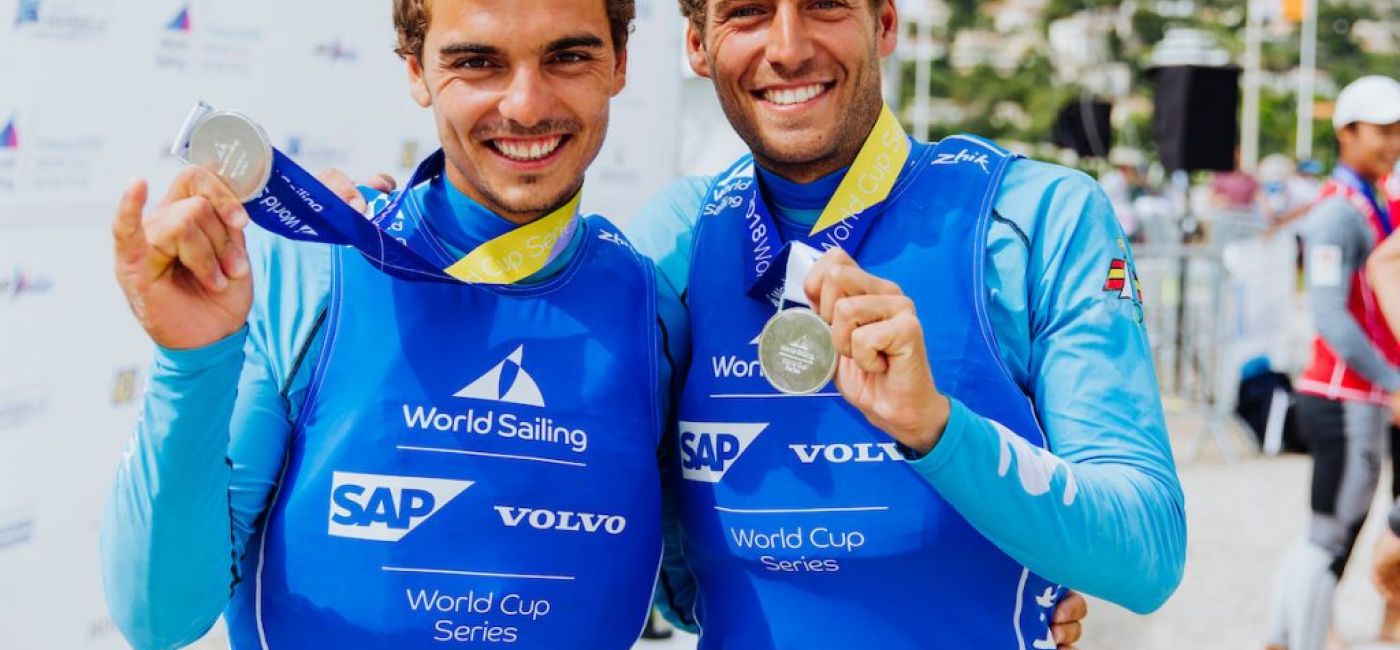 Plata para los 470 españoles en la Copa del Mundo