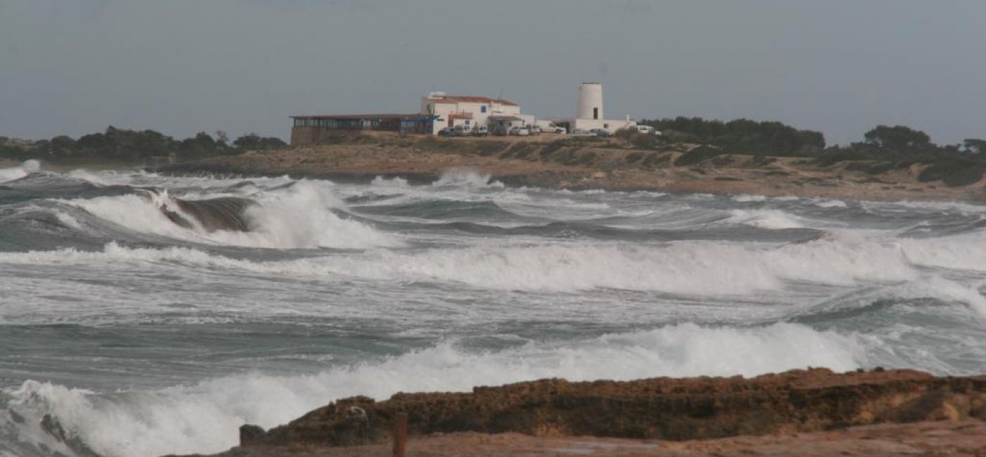 Nuevo aviso de fuerte viento y lluvias intensas en Ibiza y Formentera
