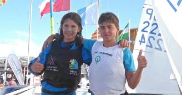 Laura Martínez, campeona de España de Optimist