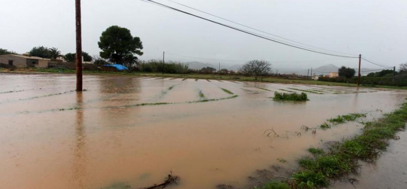 Las precipitaciones se ceban con los municipios de Vila y Sant Josep