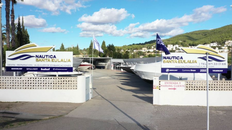 A reference point for the marine word  in Santa Eulària