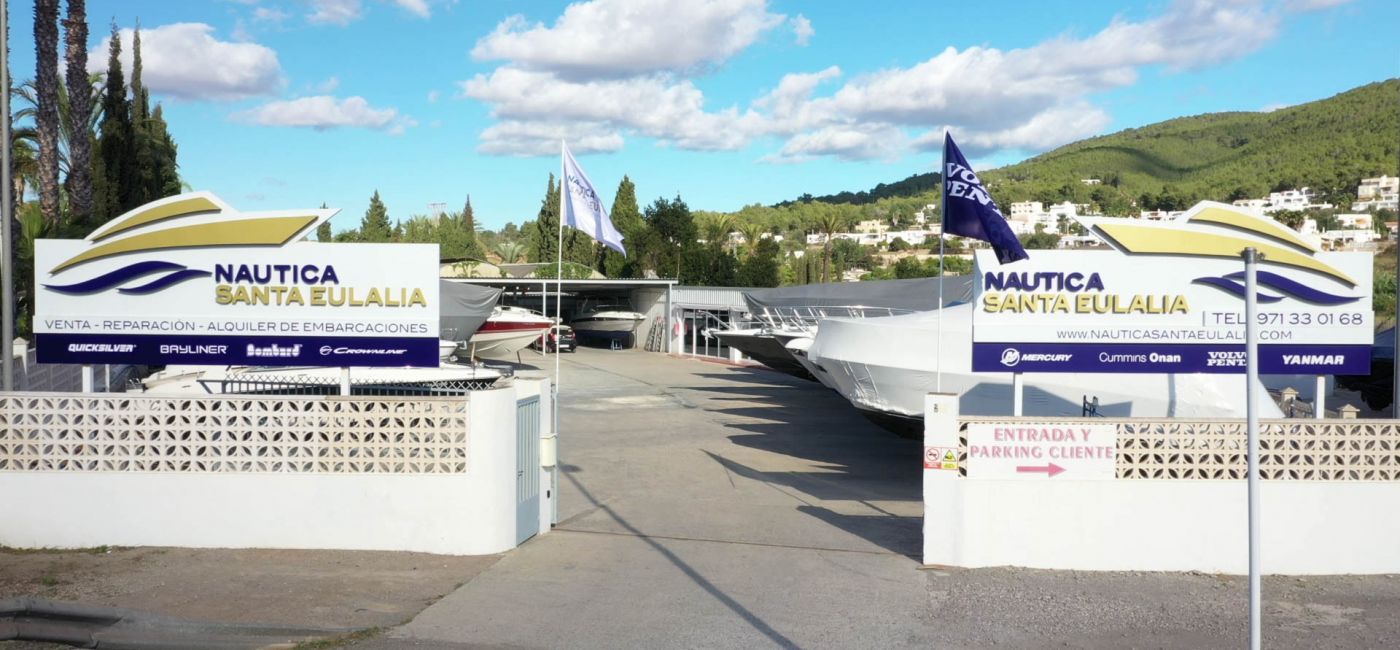 A reference point for the marine word  in Santa Eulària