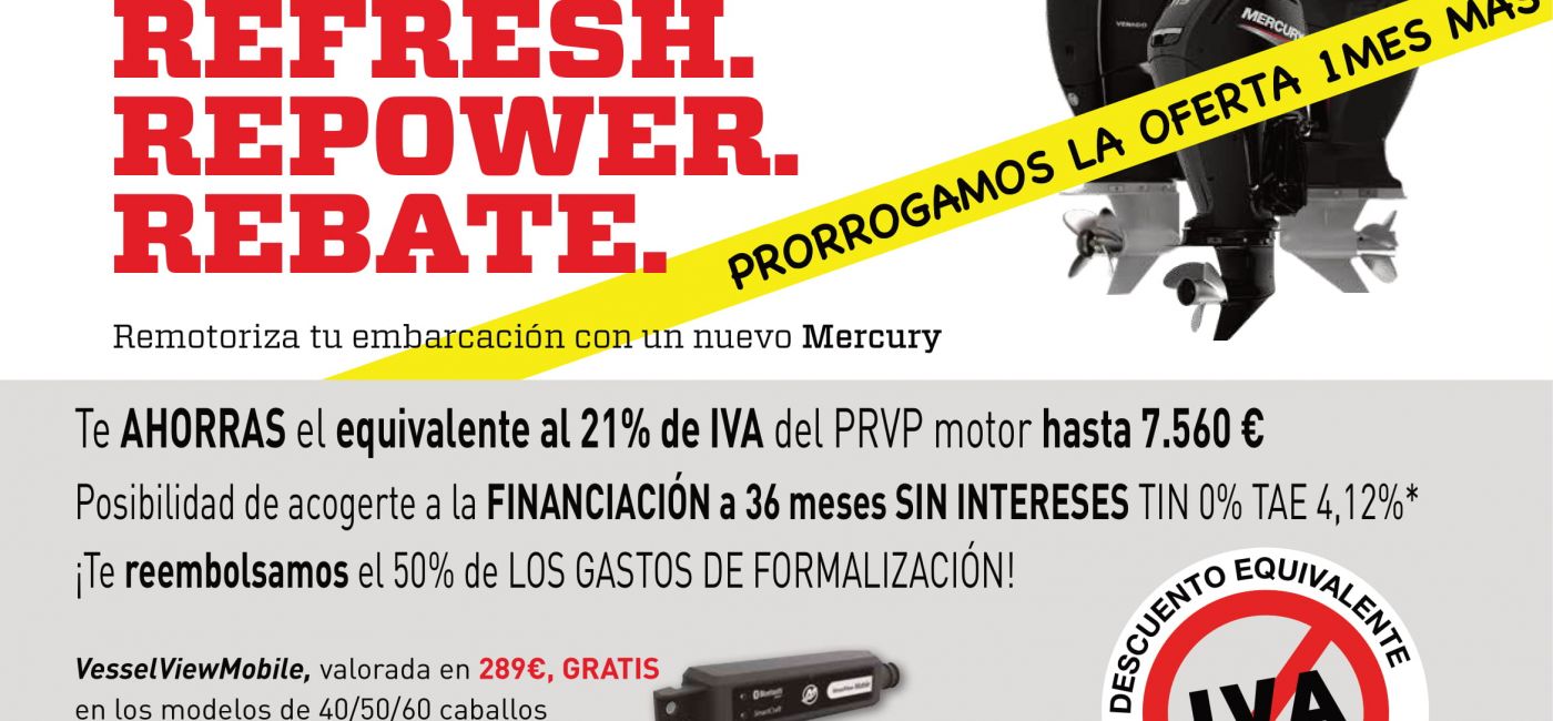 Remotorización Mercury